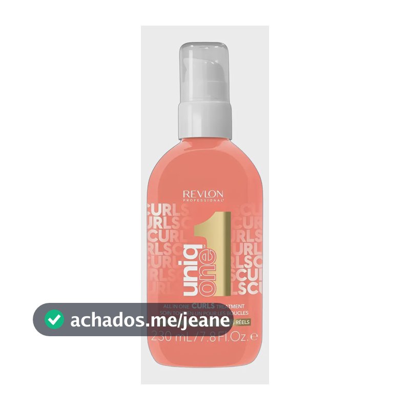 Tratamiento Para Rulos Uniq One Revlon X 230ml