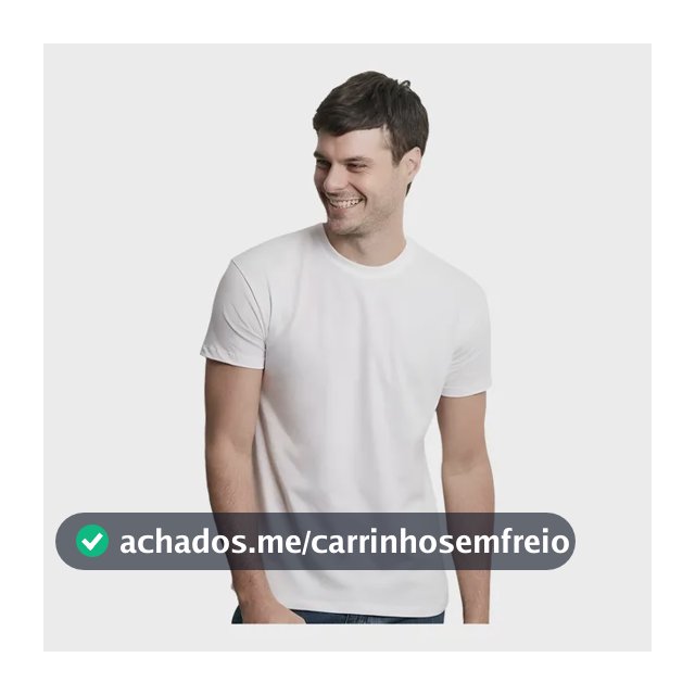 Camiseta Básicas Malwee Masculina Original 100% Algodão