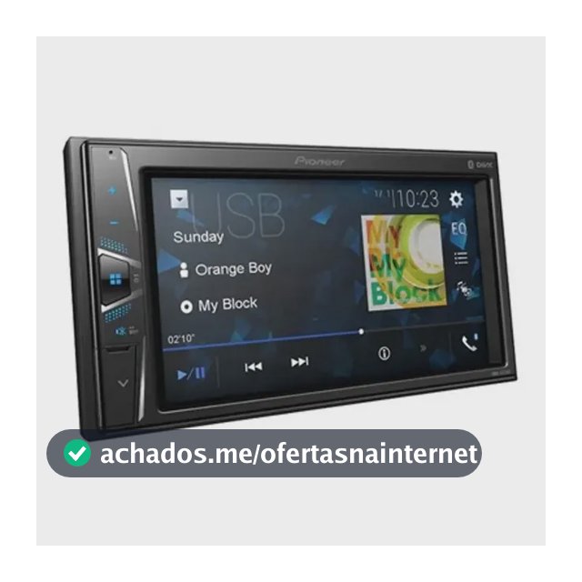 Pioneer Dmh-g225bt Multimídia Mp5 6.2 Pol Bluetooth