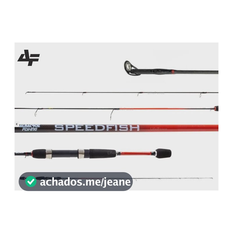 Vara Para Molinete Speedfish S1651 1,65m 2-6lbs Inteiriça - Albatroz