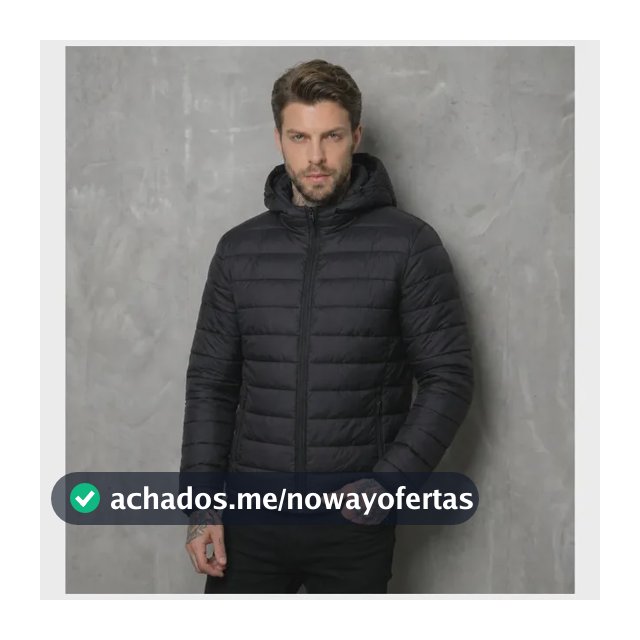 Jaqueta Puffer De Frio  Blusa Impermeável Inverno Intenso