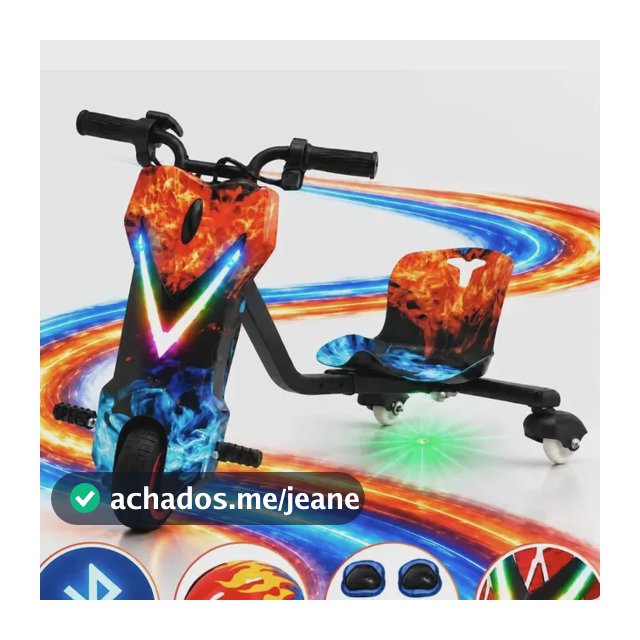 Patinete Drift 6.5' Elétrico 350w 36v Suporta 70kg + Brinde Água E Fogo