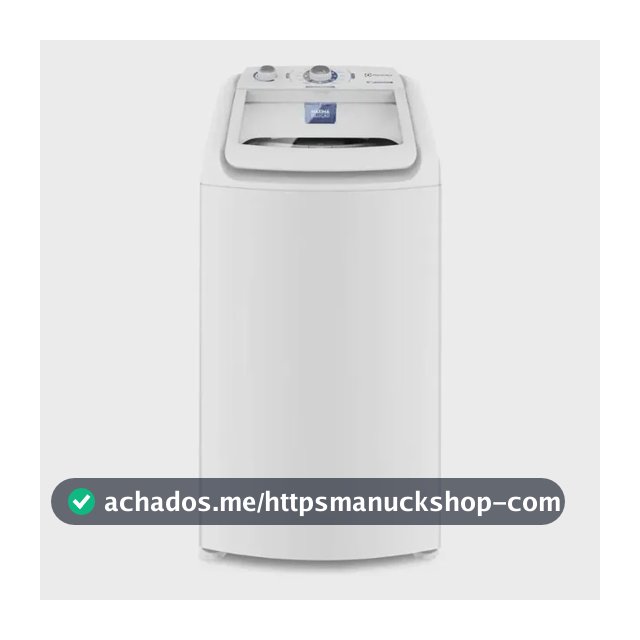 Lavadora De Roupas Electrolux 9kg 10 Programas De Lavagem B 110v Branco