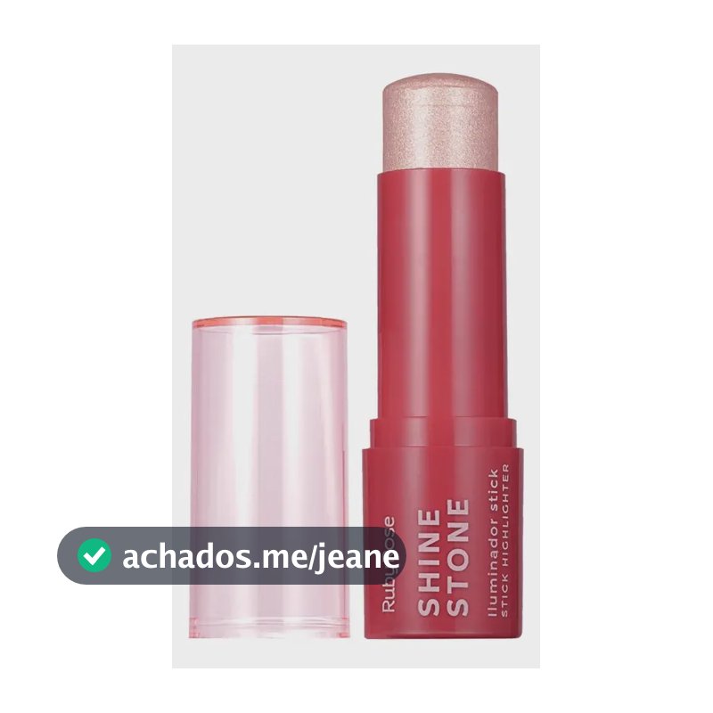 Iluminador Bastão Ruby Rose Shine Stone Luminous Quartz Cremoso