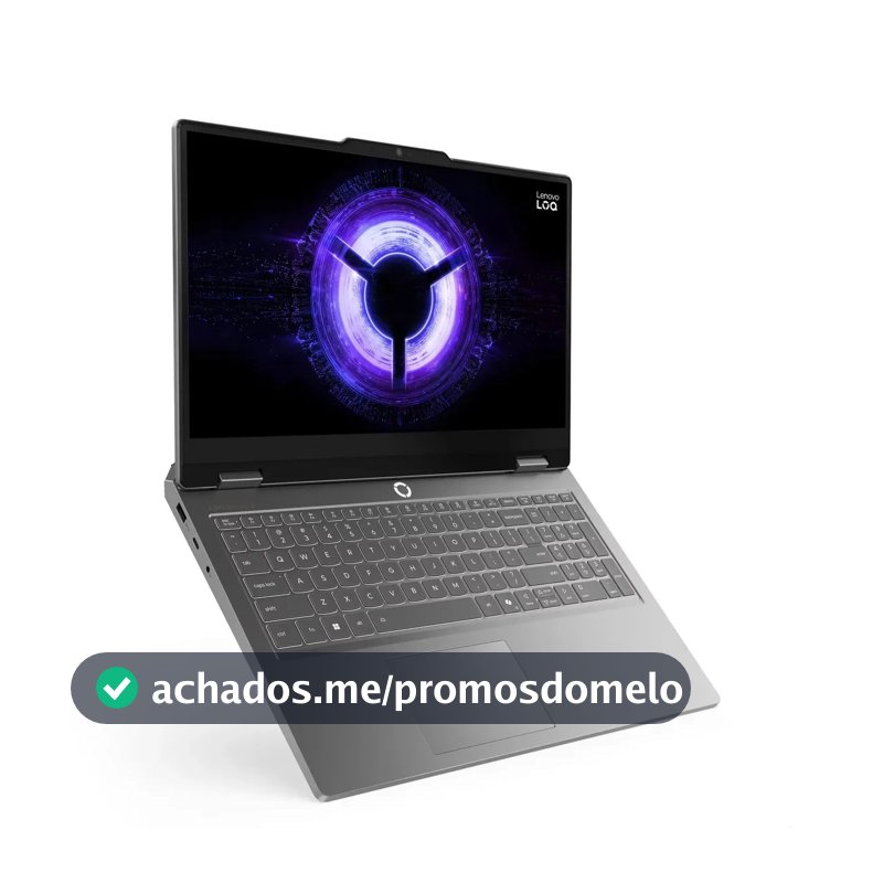 Notebook Gamer Lenovo Loq Essential Intel Core I5-13450hx 16gb 512gb Ssd Rtx 5050 15.6 144hz Windows 11 - 83ux000abo