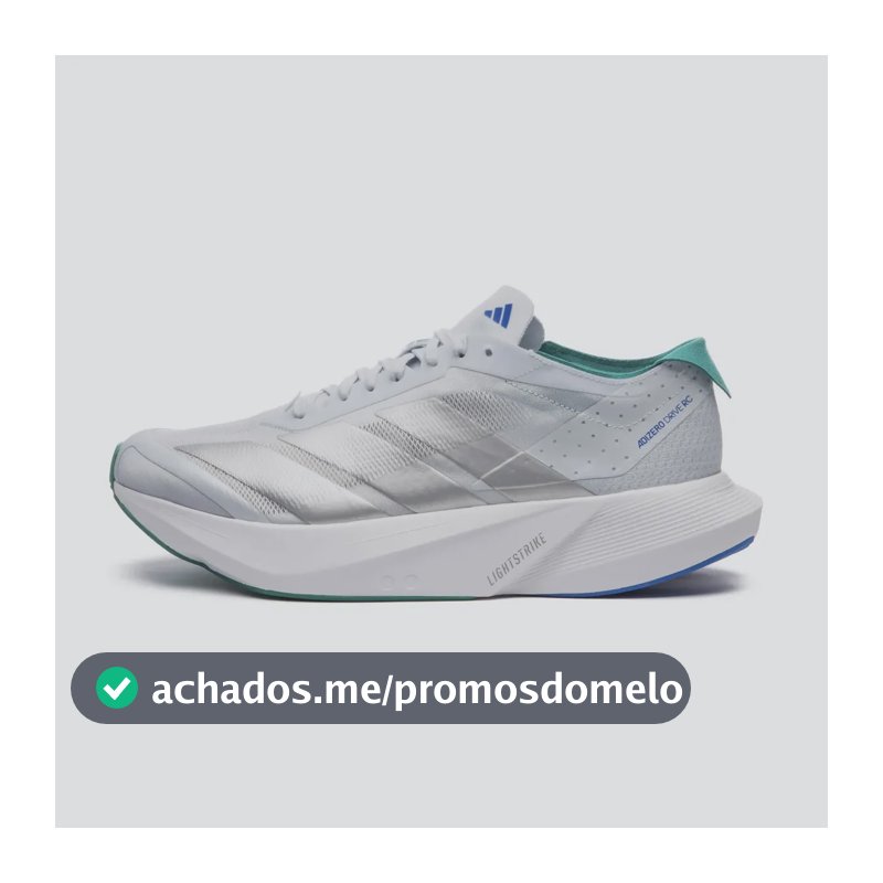 Tênis Masculino Adizero Drive Rc M adidas Azul Liso 41 Br