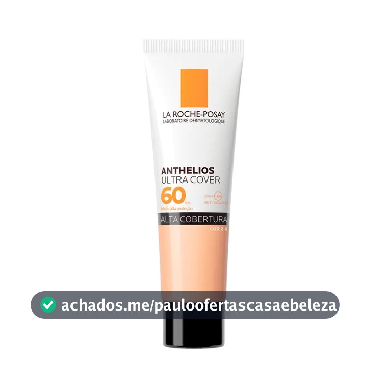Protetor Solar Facial com Cor FPS 60, Anthelios Ultra Cover La Roche-Posay, 30g