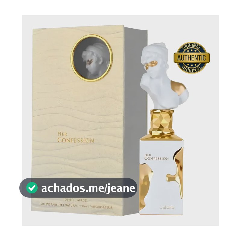 Perfume Árabe Her Confession Lattafa 100ml Edp Eua De Parfum