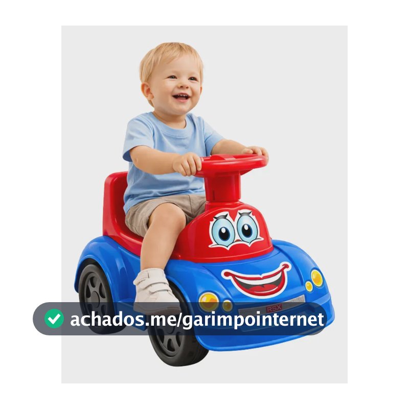 Totoca Quadriciclo Carrinho De Passeio Infantil Andador Totoka Menino