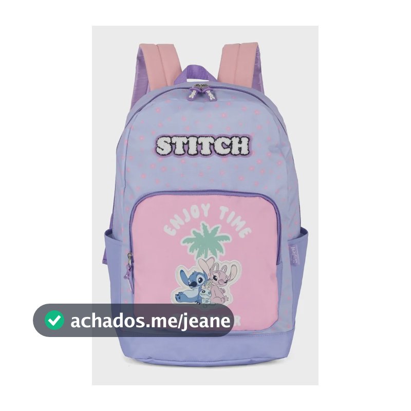 Mochila Escolar Stitch Ms50091sc Casual