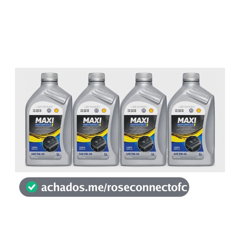 Kit 4 Litros Oleo Maxi Performace 5w40 508/88 Vw