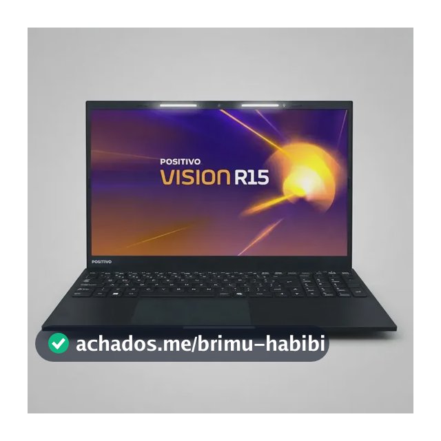 Notebook Positivo Vision R15 Lumina Bar, Amd Ryzen 5 16gb 256gb, Tela 15,6 Full Hd Antirreflexo, Linux - Preto