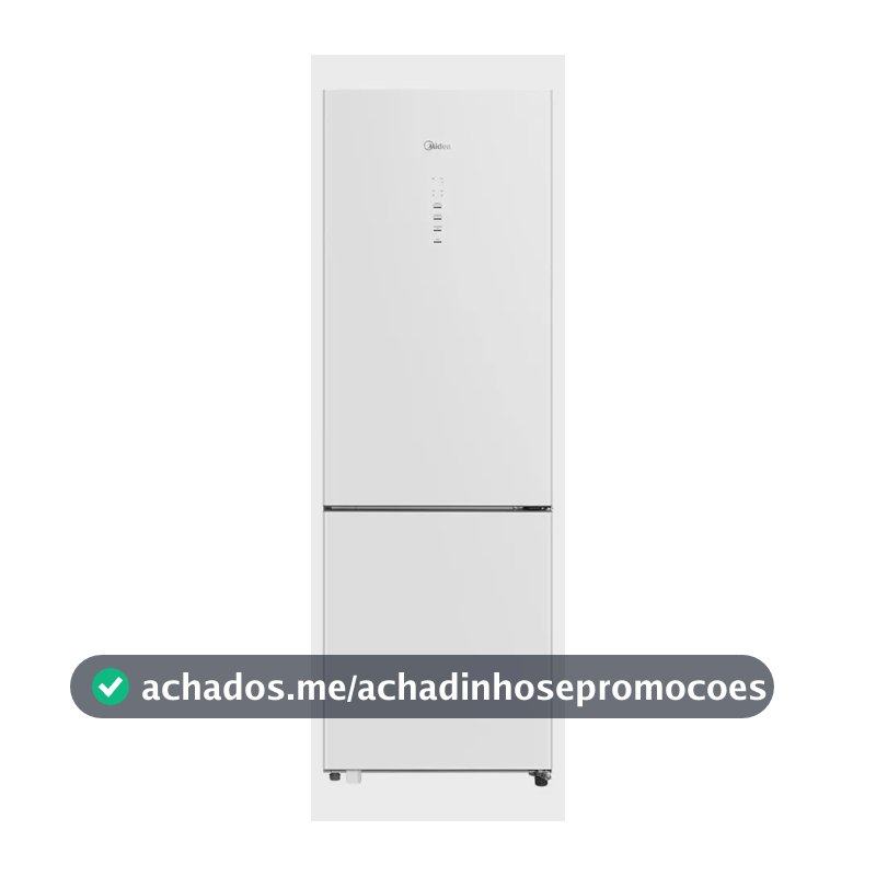 Geladeira Frost Free Inverse Inverter 401l Branca Midea Branco Mdrb548fgd013 Bivolt