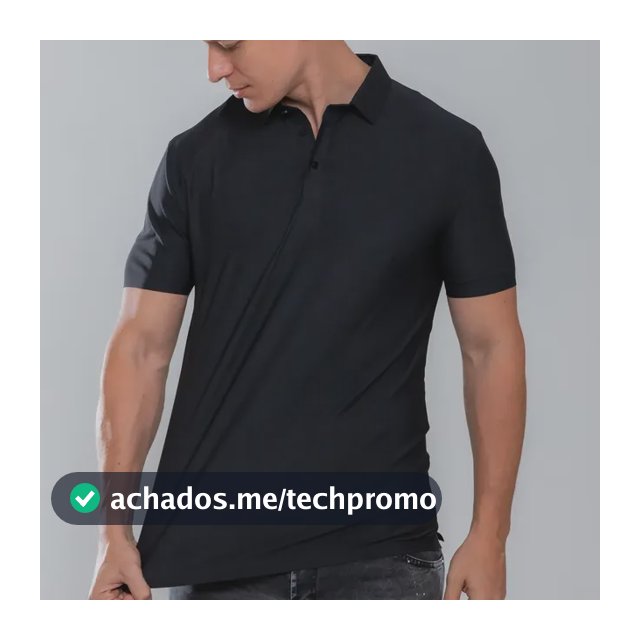 Camisa Polo Tecido Tech Costura Laser Tecnologica