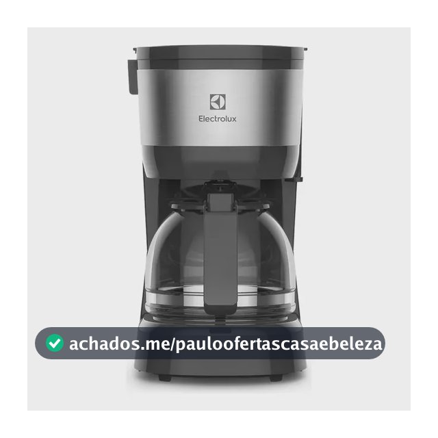 Cafeteira elétrica Electrolux inox filtro permanente removivel corta pingos capacidade 600ml 15 xicaras função manter aquecido sistema ECM10