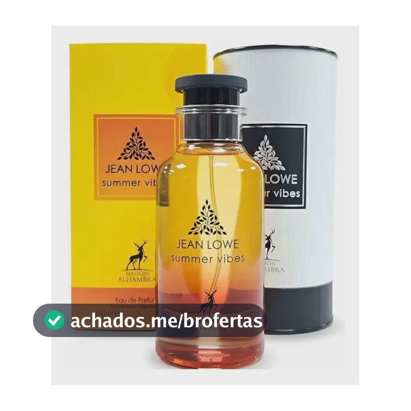 Perfume Árabe - Maison Alhambra Jean Lowe Summer Vibes 100ml