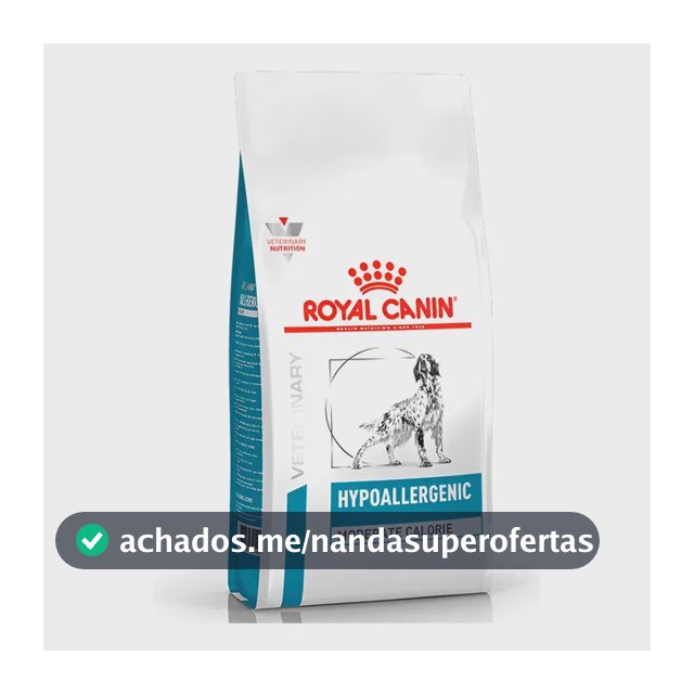 Royal Canin Hypoallergenic Moderate Calorie Cão 10 Kg