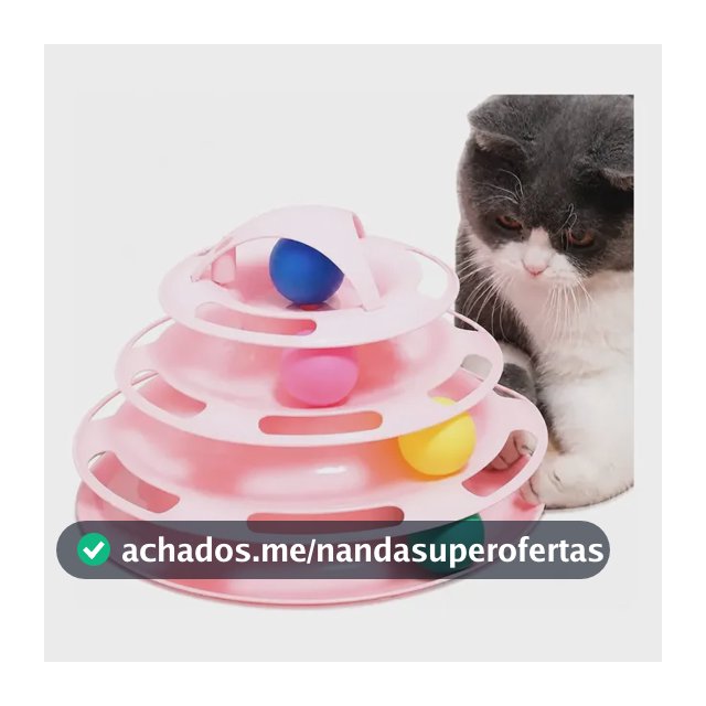 Torre De Bolinhas Interativa Para Gatos