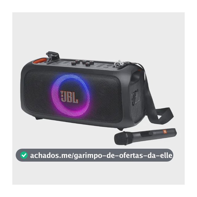 Caixa De Som Bluetooth Jbl Partybox On-the-go Essential
