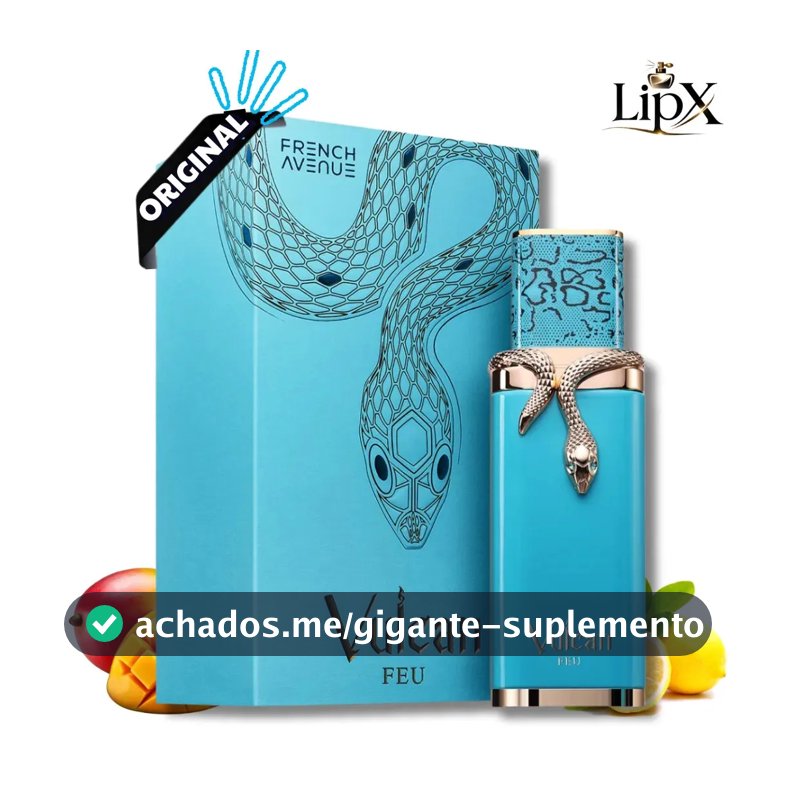 Perfume Vulcan Feu Arabe French Avenue Edp 100 Ml Original com Nf Lipx