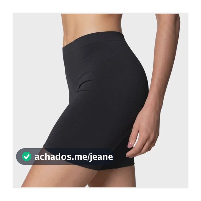Short Segunda Pele Lupo Feminino Para Usar Com Vestido Loba