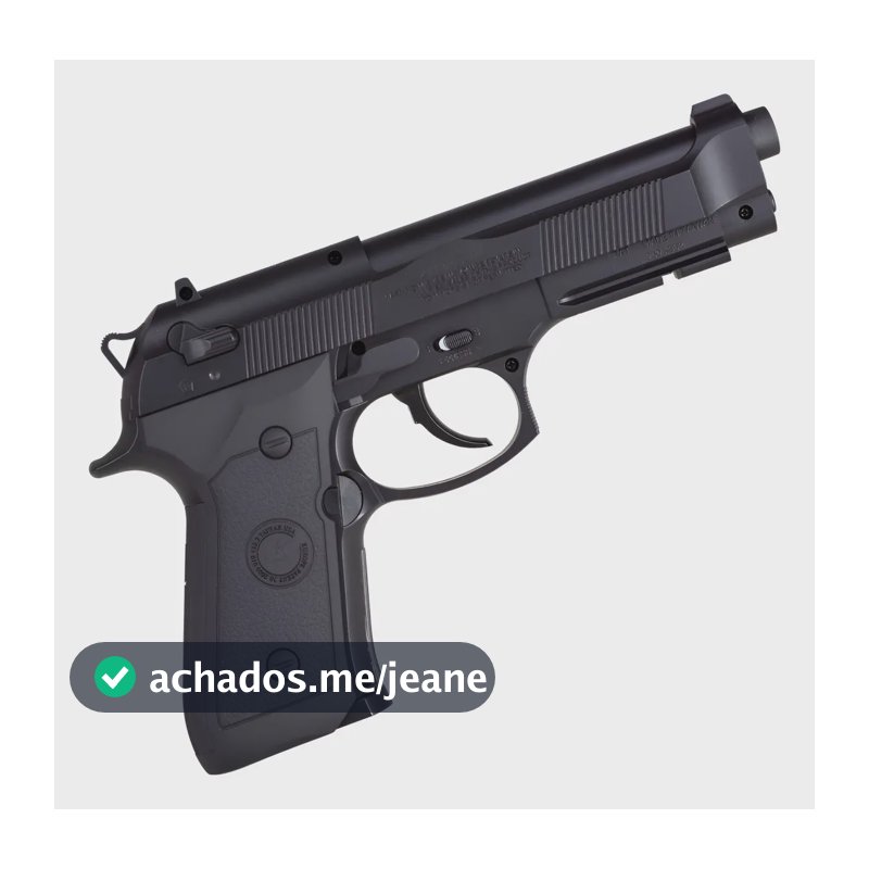 Pistola De Airsoft M9 (pt92) Co2 6mm Wingun