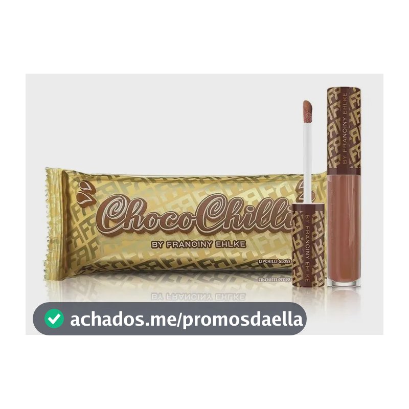 Brilho Labial Franciny Ehlke Choco Chilli Gloss Chocolate