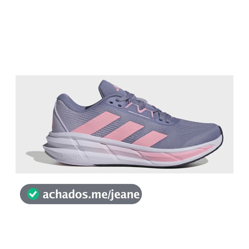 Tênis Feminino Questar 3 adidas Roxo Liso 39
