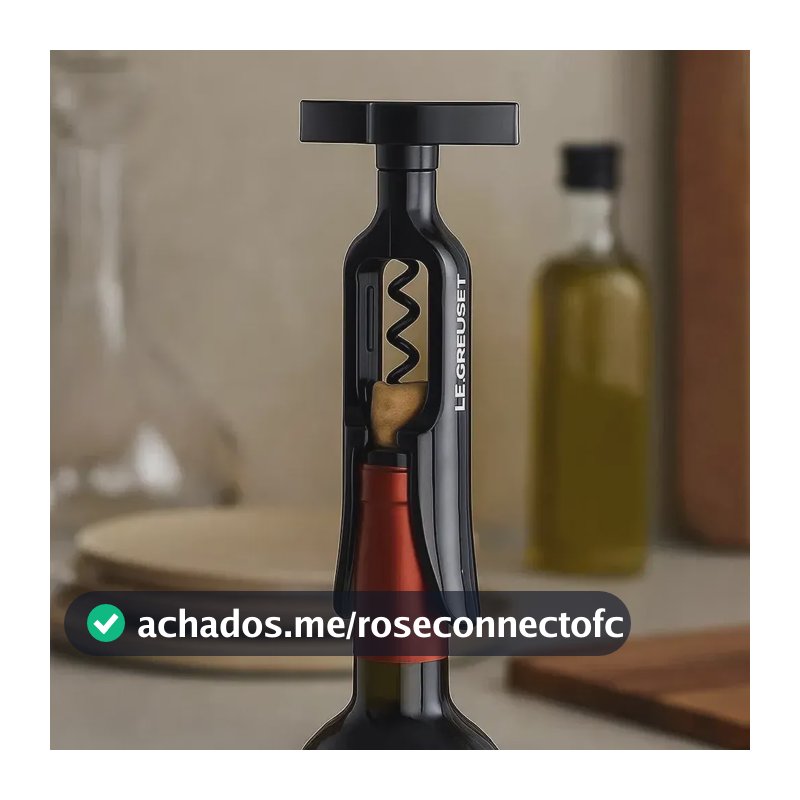 Saca-rolhas De Mesa Tm100 Black Onyx Le Creuset Black Onyx