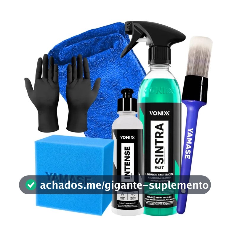Kit Intense Renova Revitalizador Plástico Sintra Fast Vonixx