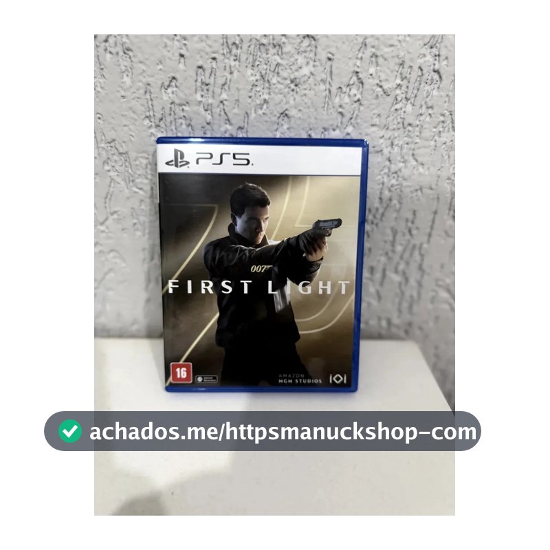 007 First Light - Midia Física - PS5