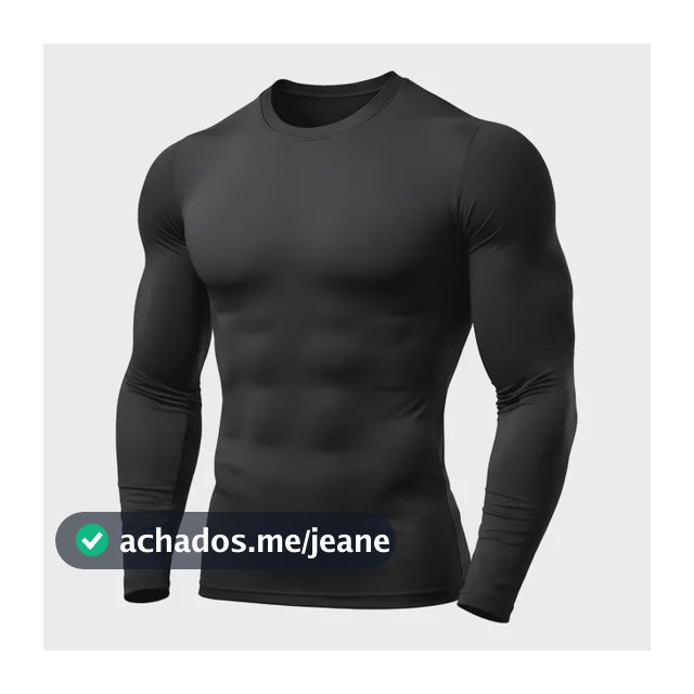 Camisa Térmica Segunda Pele Uv50+ Dry Fit Proteção Solar