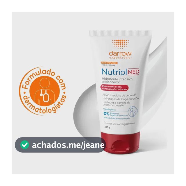Darrow Nutriol Med Loção Hidratante Dermatológico 100g