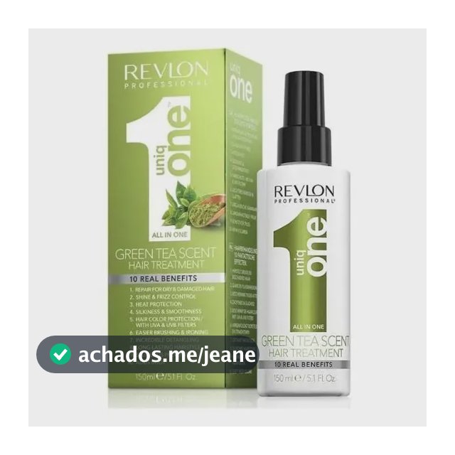 Revlon Tratamiento Capilar Uniq One Té Verde 150 Ml