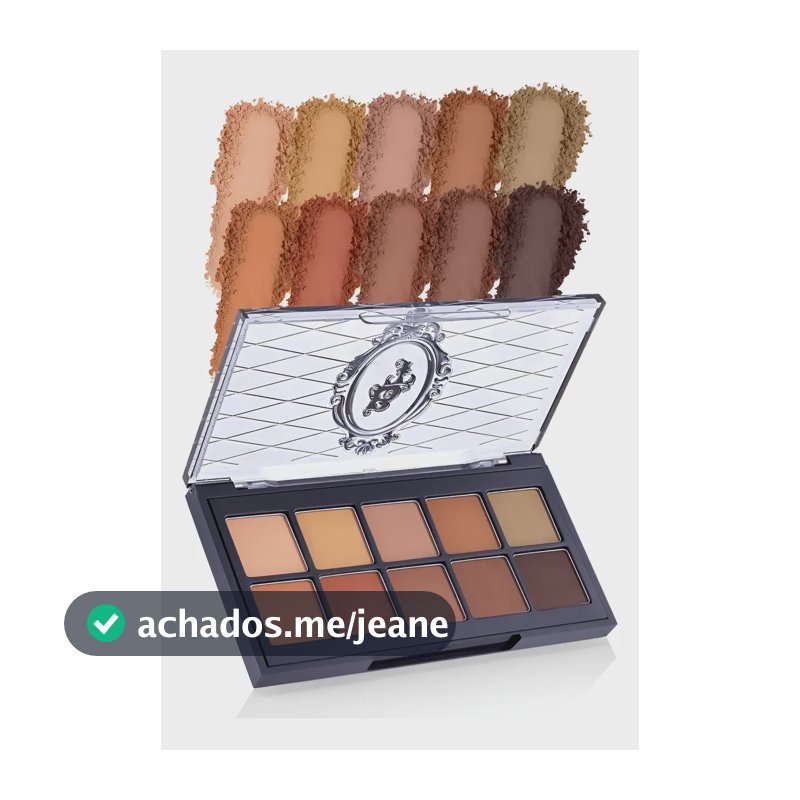 Bt Transition - Bruna Tavares - Paleta De Sombras 10 Tons Marrom