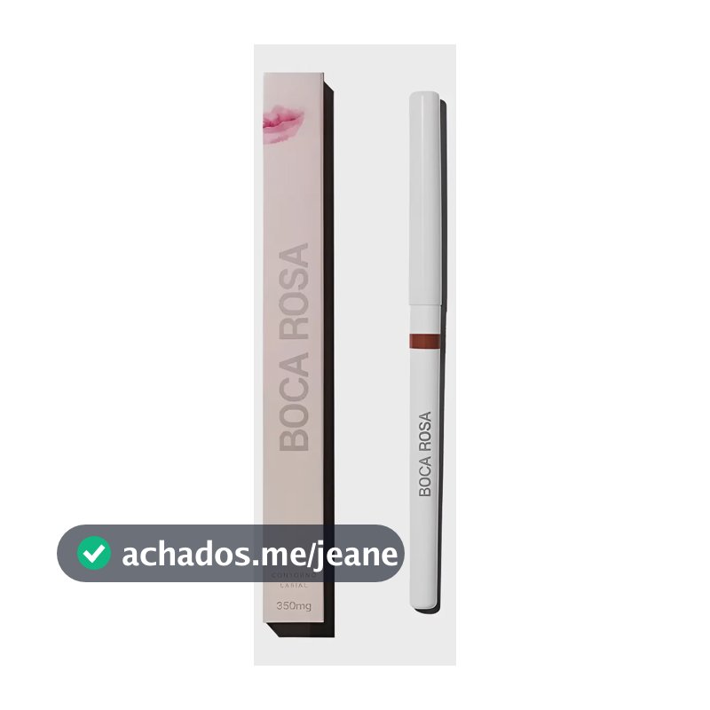 Contorno Labial - Boca Rosa - Lápis Retrátil Matte 350mg Chocolate Intenso