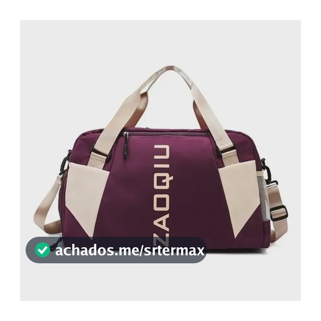 Bolsa Mala De Mão 10kg Feminina De Bordo Viagem Grande Cor Vinho