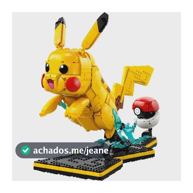 LEGO Pokémon - Pikachu e Pokebola - 2050 Peças - 72152