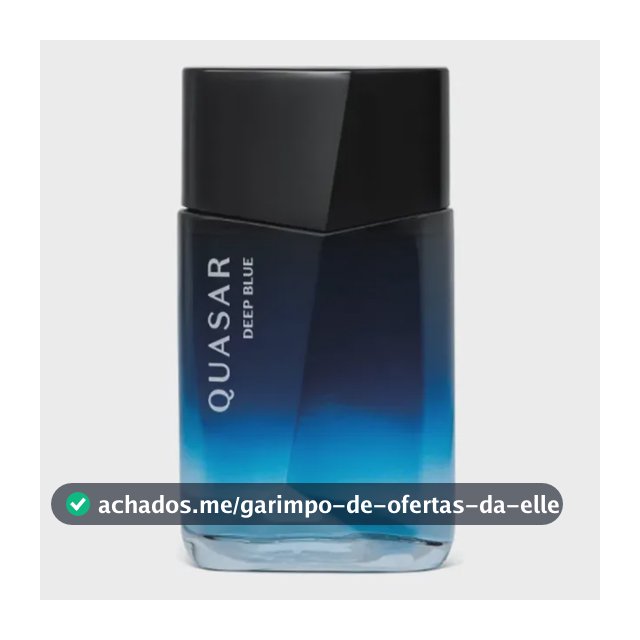 Quasar Deep Blue Deo Colônia 100ml Oboticario Original