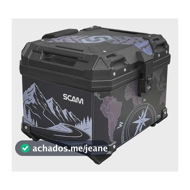 Baú Superior Scam Keyless 45 Litros