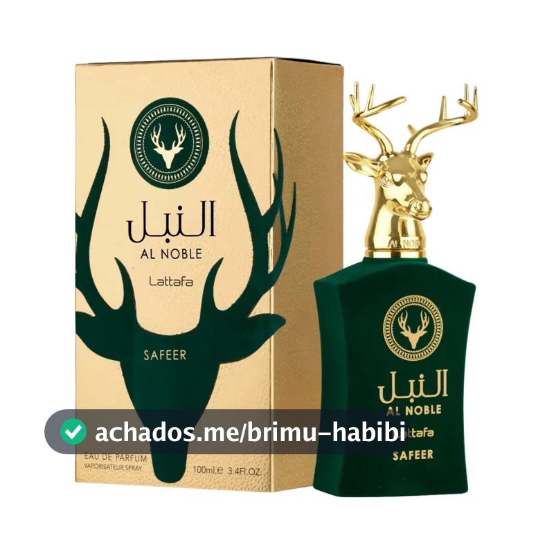 Perfume Arabe Lattafa Al Noble Safeer Original Eau De Parfum 100ml