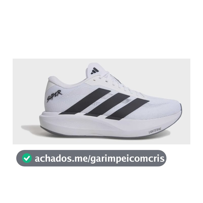 Tênis Masculino Super adidas Branco Lisa 40 Br