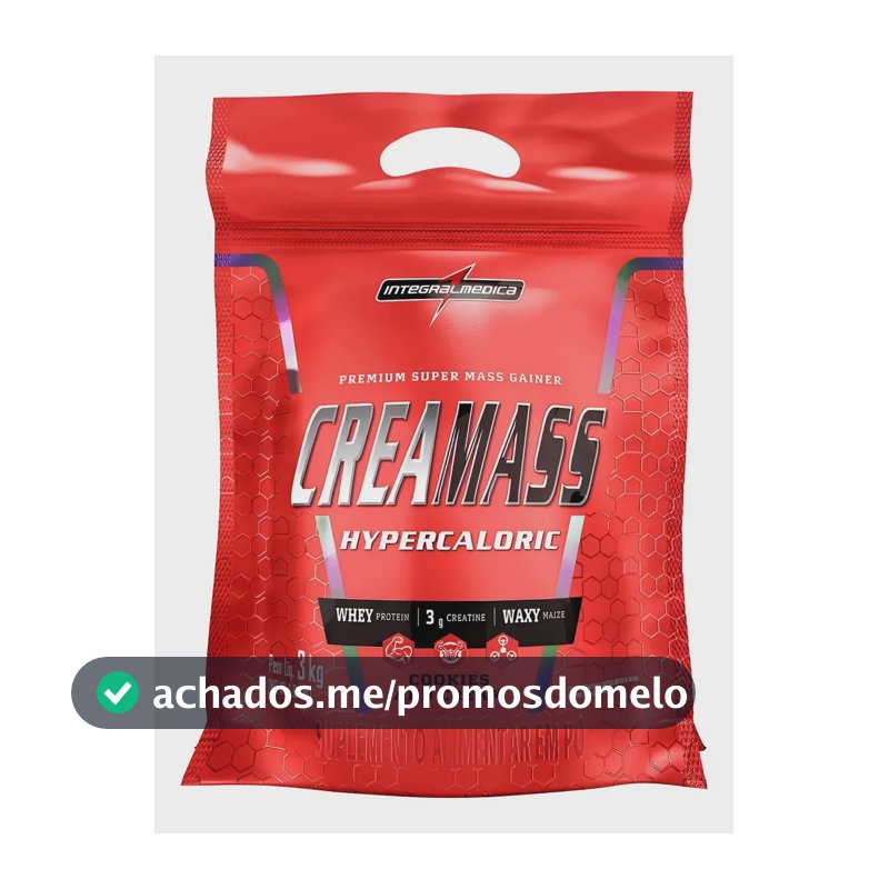 Creamass Hipercalórico Pouch Cookies 3kg Integralmédica Cookies And Cream