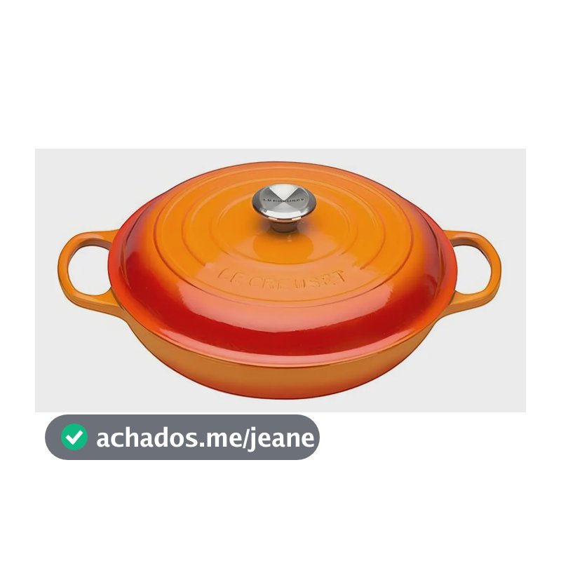 Caçarola Buffet Le Creuset Signature Laranja 30 Cm