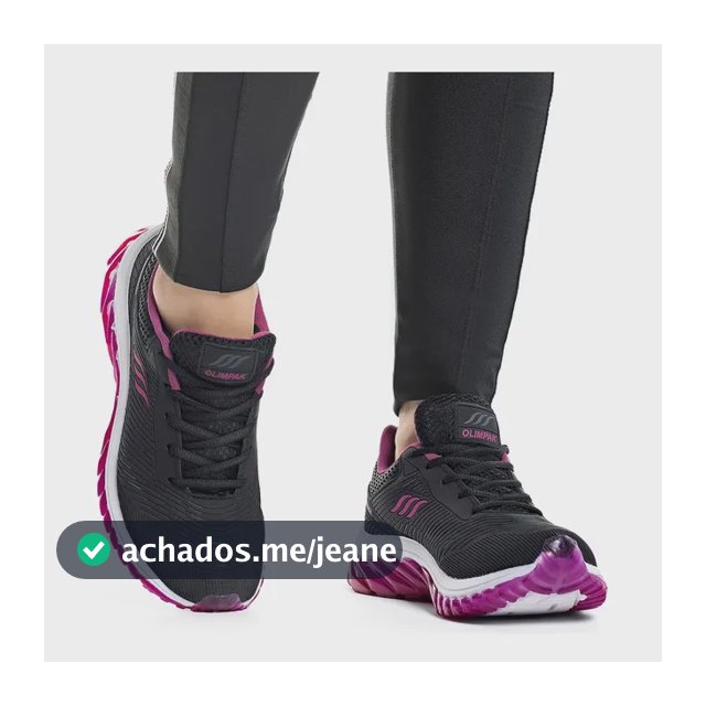 Tênis Feminino Esportivo Olimp Para Academia Caminhada