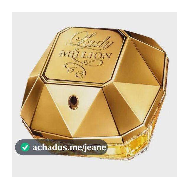 Rabanne Lady Million EDP 80ml para feminino