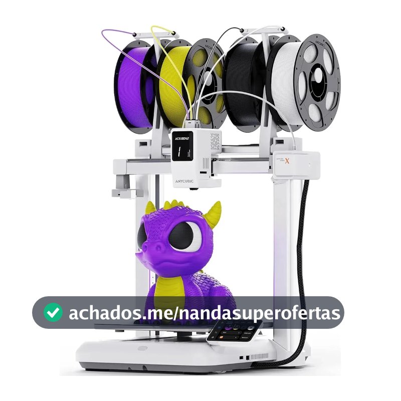 Impressora 3d Anycubic Kobra X Multicolor Ace Gen 2 320°c