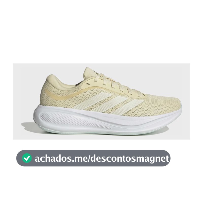 Tênis Masculino E Feminino Response Runner 2 adidas Amarelo Liso 38 Br