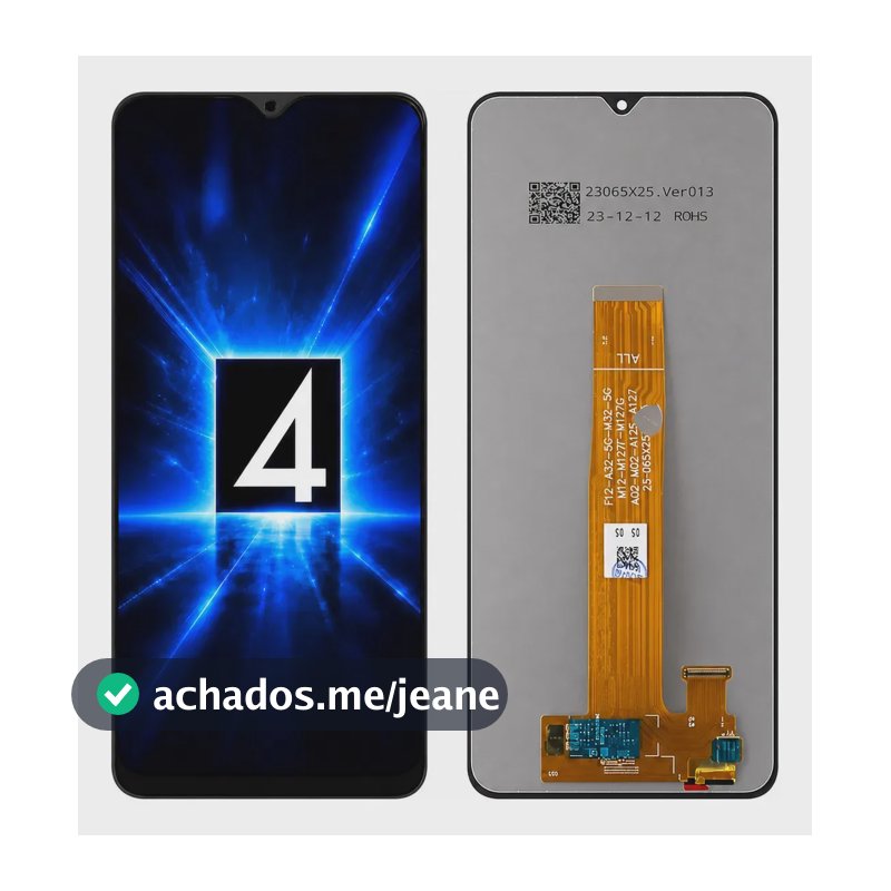 Tela Compatível A02 A12 A125 M12 Top + Brinde / Frontal Display Lcd Touch Módulo 4 STORE PREMIUM