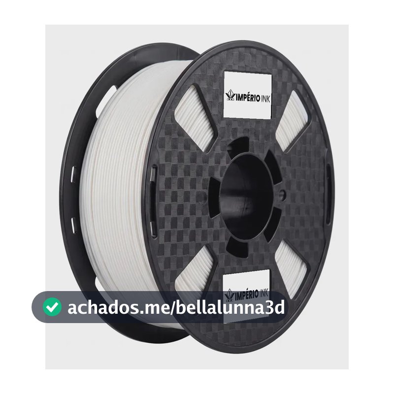 Filamento Para Impressora 3d 1.75mm 1kg Petg Branco